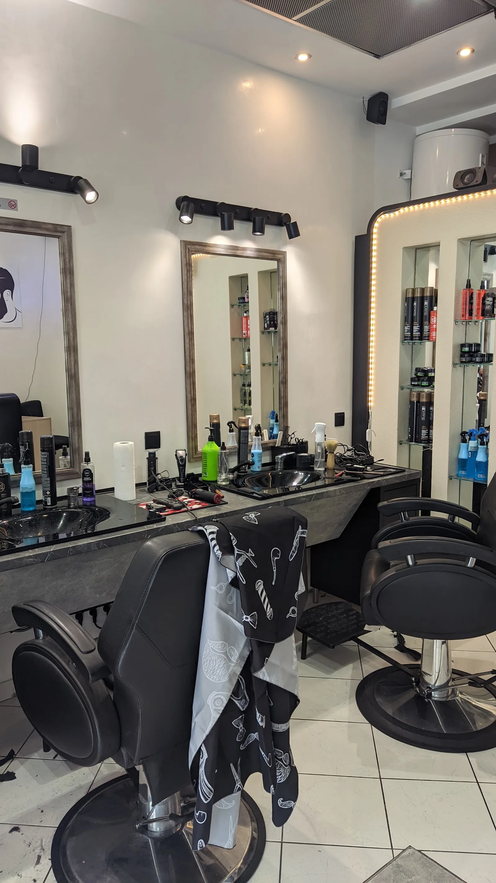 Blick in den Salon